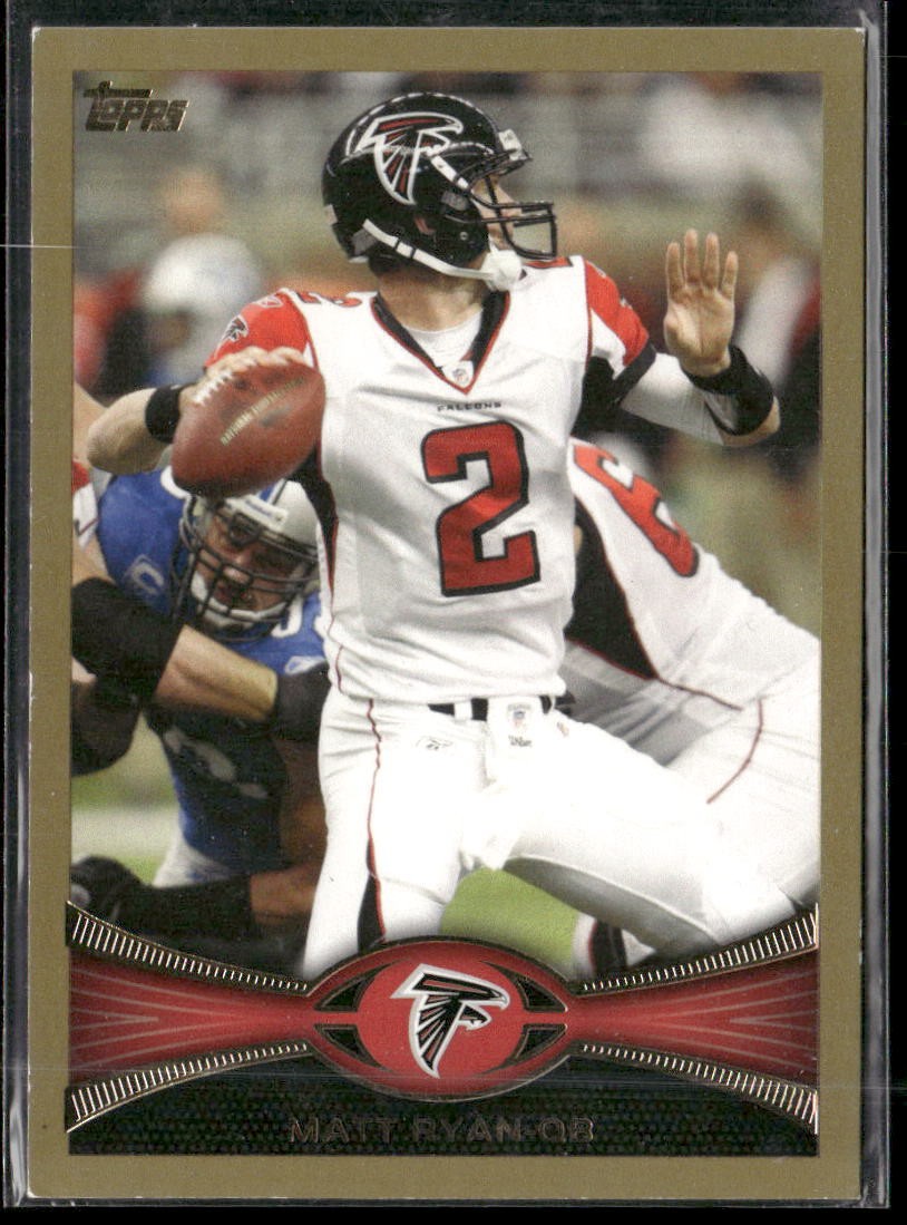 2012 Topps #152 Matt Ryan Gold #/2012
