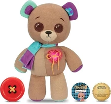Interactive 14" Plush. Make A Wish & Comes to Life. Magical Expressive Button