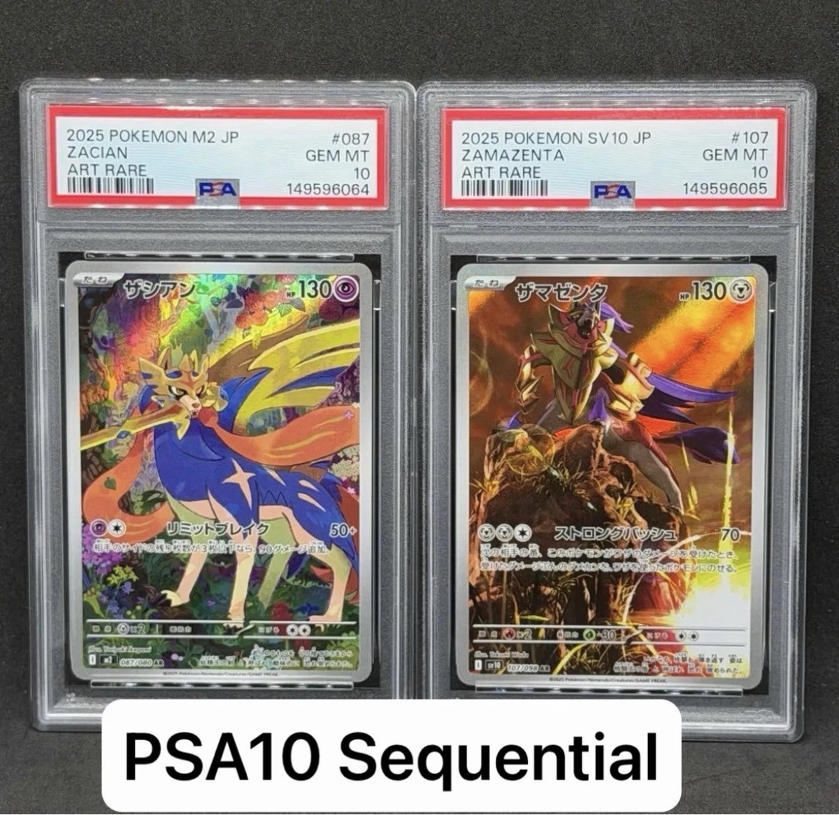 25+ Sp1: Zacian + Zamazenta Box Pokémon TCG Cards for sale