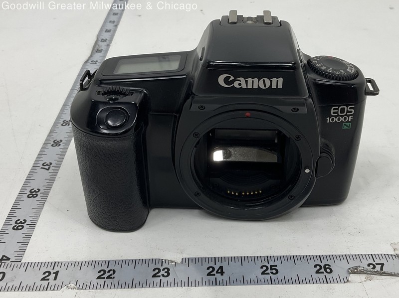 Canon Black EOS 1000F N SLR 35mm Film Camera Body Only Camera Body