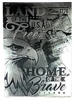 America250™ Land of the Free: Bald Eagle Liberty Bell & Torch 25g Silver Bar