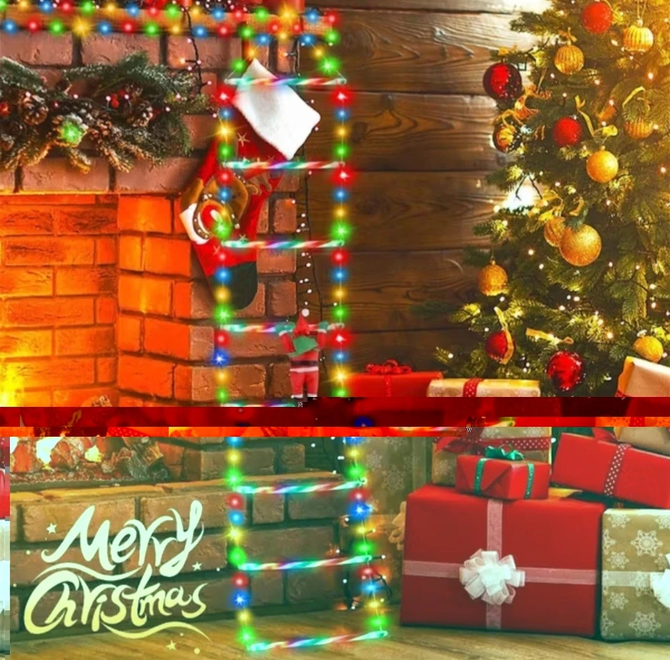 ​🎅 Climbing Ladder Light of Santa Claus - Image 3 of 4