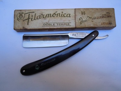 Filarmonica  14 Doble Temple straight razor  no shave ready