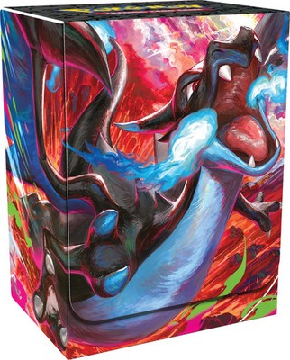 Pokemon TCG Mega Glurak X EX Ultra Premium Collection Deck Box NEU