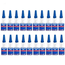 20x Henkel Loctite 495 Instant Adhesive  Super Glue Bonder Clear Color