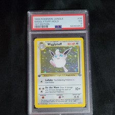 Pokémon Wigglytuff 16/64 Jungle 1st Edition Holo Rare PSA 5 Stage 1 80 HP 1999