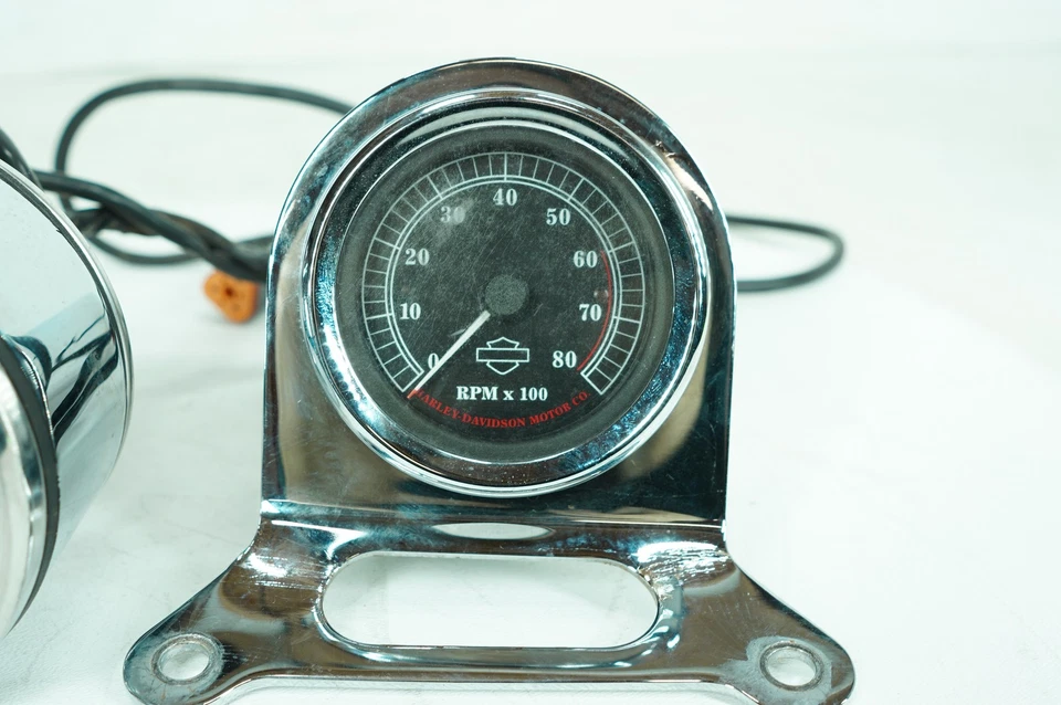 2003 Harley Sportster XL1200 OEM Speedo Tacho Speedometer Tachometer Gauges 19K - Image 3 of 4