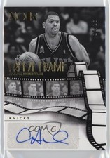 2024-25 Panini Noir Freeze Frame Signatures Gold 24/25 Allan Houston Auto 14mf