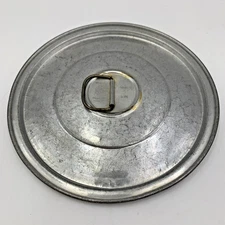 VTG Wear-Ever 7-1/4" Round Aluminum Pan Replacement Lid No. 3011 1/2 & D-Ring