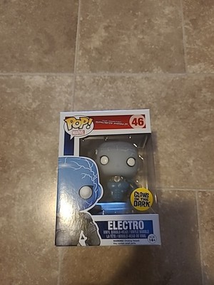 Funko Pop! Vinyl: Marvel - Electro (Glows in the Dark) #46