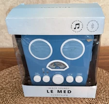 Sunnylife Beach Sounds Le Med Bluetooth Peaker-Blue-NIB