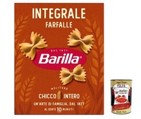 Barilla Integrale Farfalle – Vollkorn-Pasta 30X500G, Vegan +Polpa
