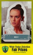 2019 Topps Star Wars: The Rise of Skywalker Character Stickers Rey CS-1 Card