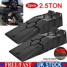 Heavy Duty 5 Ton Low Rise Car & Van Ramps Plastic Strong & Heavy Duty Pair New