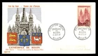 Mayfairstamps France FDC 1957 Rouen Cathedral First Day Cover aaz_41079