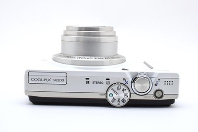 TOP MINT] Nikon COOLPIX S8200 White Compact Digital Camera From