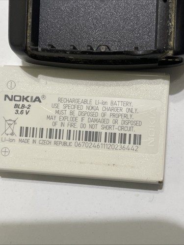 Nokia 7650 Grey Mobile Phone Slider - Vintage Retro - Picture 8 of 9
