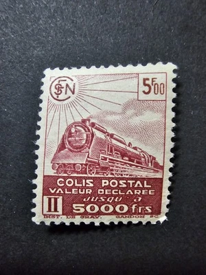 FRANCE TIMBRE COLIS POSTAUX CP TRAINS LOCOMOTIVES N°178 NEUF ** MNH - Photo 1/2