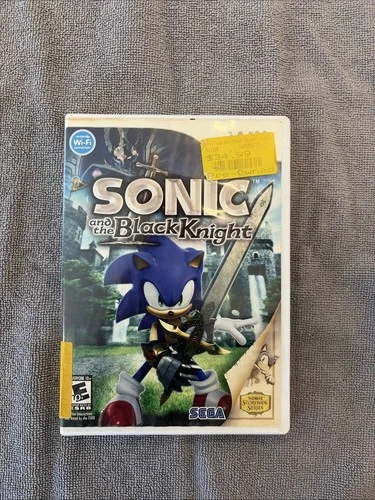 Sonic and the Black Knight (Nintendo Wii) Game Tested Works