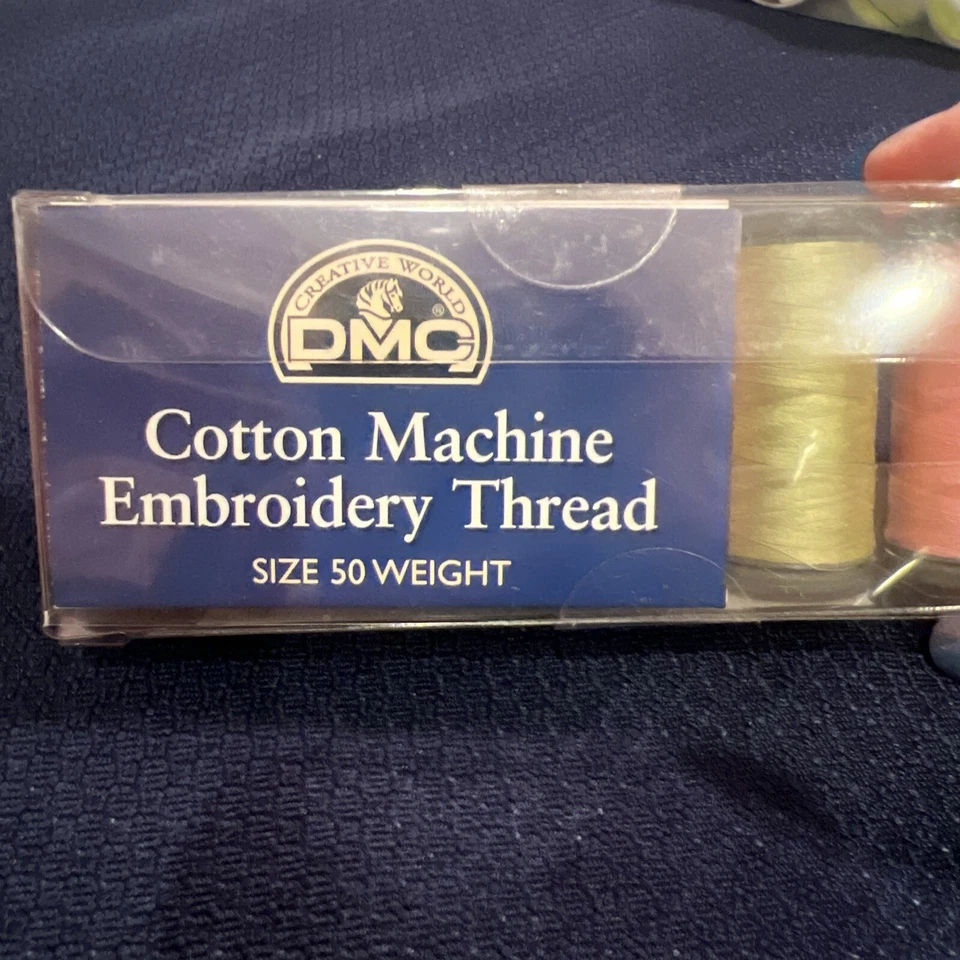 DMC Floral Cotton Machine Embroidery Thread Sampler Pack FRENCH NEW - Image 3 of 4
