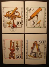 Bund 1981:Set Maximumkarten MK maximum "JUGEND: OPTISCHE INSTRUMENTE 1090-93