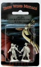 Ral Partha 01-253 Slaver & Captive Princess (NPC Encounter) Warrior Female Slave