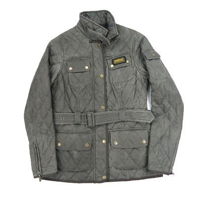 Barbour International Heritage Wash Quilt Steppjacke Gr. 8 UK (M5707)