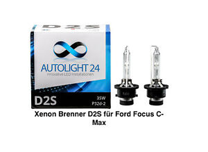 D2S Xenon Birne 2 x Xenon Brenner D2S für Ford Focus MK 1 4300K von Tronicle®