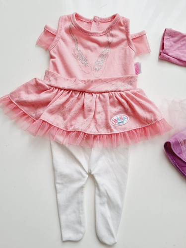 Baby Born Ballerina Ballett 4 tlg. Set für Puppe 43 cm Body Rock Jacke Zubehör - Bild 3 von 6