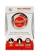 Dryel at Home Dry Cleaner Starter Kit with 6 Cleaning Cloths, Fresh Scent