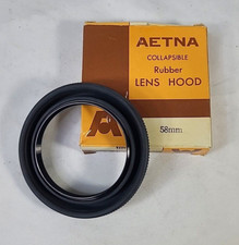 New - Aetna 58mm Collapsable Rubber Lens Hood
