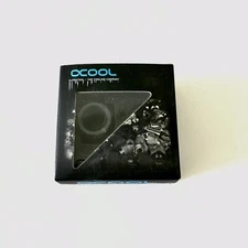 Alphacool Eiszapfen 14mm HardTube Anschraubtülle G1/4  - Deep Black