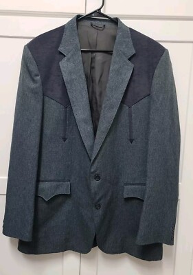 Circle S Men's  Sport Coat - Size 44R - Western Wear Cowboy 