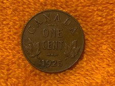 1925 Canada 1 Cent Coin Key Date