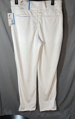 Pantalon Baseball Adulte Champro Blanc XL – Bas Ouvert – Triple Couronne – Neuf Avec Défaut