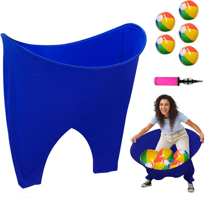 Granny Pants Outdoor Game Set with Bouncy Balls for Family Gatherings