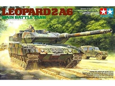 Tamiya 35271 Leopard 2A6 Kampfpanzer Maßstab 1:35