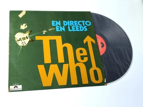 The Who En Directo En Leeds 1970 LP Spain First Pressing (Spain Only Sleeve) G/G