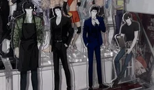 Green cotton mofun acrylic stand in bulk