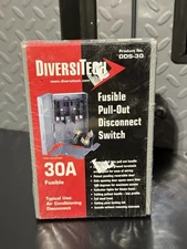 DDS-30 DiversiTech 30A FUSIBLE PULL OUT DISCONNECT SWITCH Air Conditioning