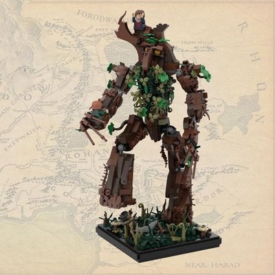 MOC Building Block Movie Version Magic Tree Man Assembly Model Toy Gift 650PCS