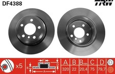 Bremsscheiben f�r BMW X3 E83 09-11