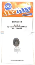 QBT72694 1:72 Quickboost  F4U-1 Corsair Opened Cooling Flaps (TAM kit)