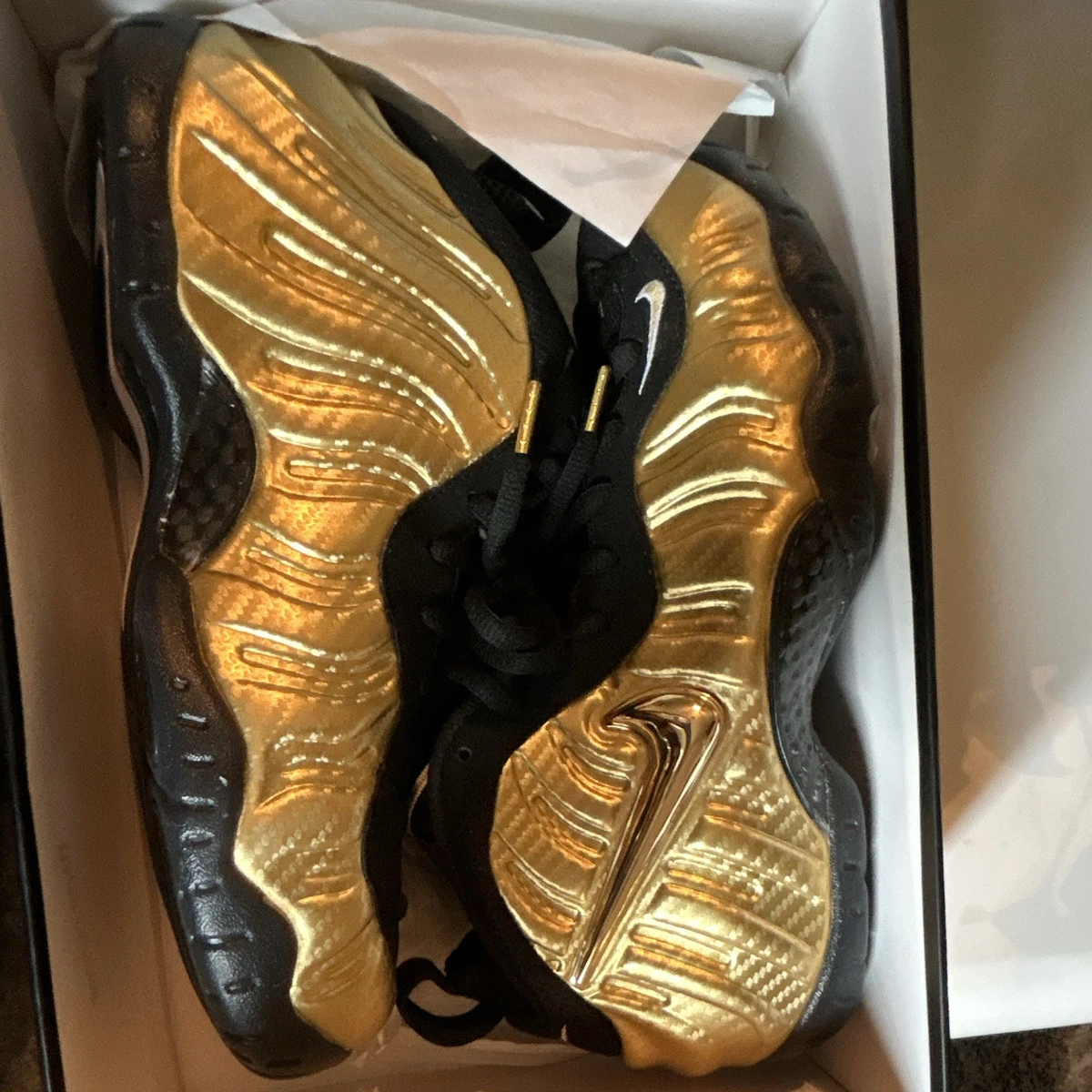 Nike Air Foamposite Pro Metallic Gold for Sale | Authenticity