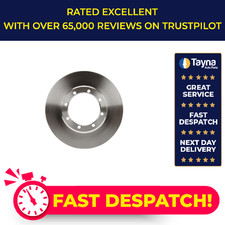 Image of 2x Brake Discs Pair Solid fits OPEL MOVANO B 2.3D Rear 2010 on 302mm Set Bosch