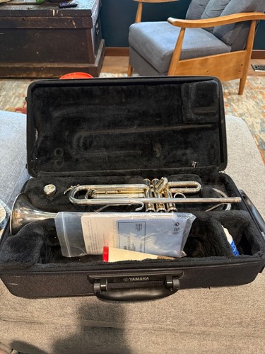Yamaha YTR4335GSII Intermediate Trumpet - Silver - Slightly Used - W/ case+acces