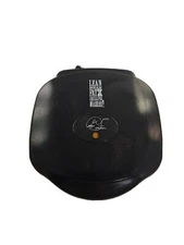 George Foreman Lean Mean Fat Reducing Grilling Machine Model GR10B Black