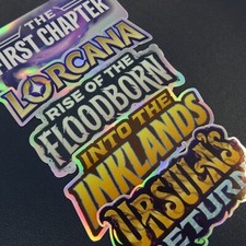 Disney Binder Stickers - All Lorcana Sets - Inc Set Symbol - You Choose