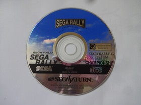 Sega Rally Championship Sega Saturn SS 1995 Racing Game w/Obi Hagaki From Japan