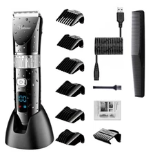 HATTEKER Hair Trimmer Pro Hair Clippers Beard Trimmer for Men Haircut Kit